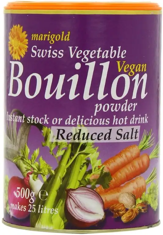 Marigold Reduced Salt Bouillon Powder 500 g (Pack of 2)