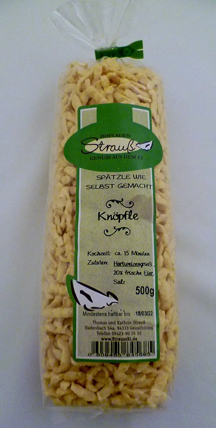 500 gr. Knöpfle Nudeln Vom Bauernhof Handgemacht