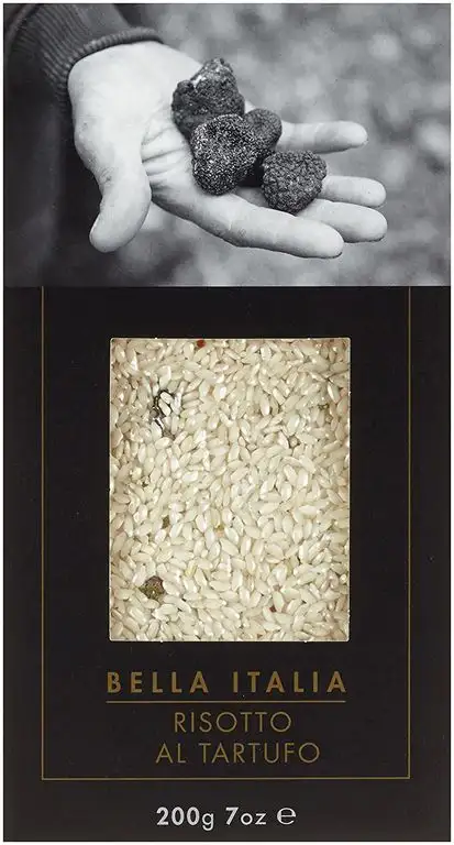 Antico Pastificio Umbro Riso Arborio al tartufo "Bella Italia" - Risotto mit Trüffel, 4er Pack (4 x 200 g)