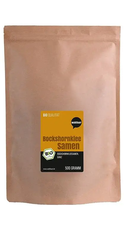 Wohltuer Bio Bockshornkleesamen | Bio Bockshornklee Samen aus Bayern 500g