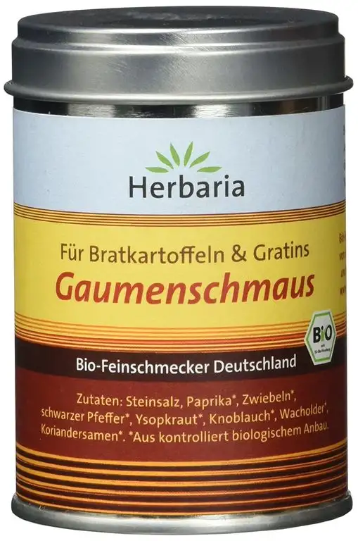 Herbaria für Bratkartoffeln und Gratins Gaumenschmaus , Bio-Feinschmeker Deutschland 100 g