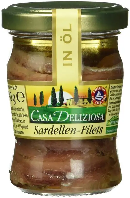 Casa Deliziosa Sardellenfilets gestreckt in Öl, 3er Pack (3 x 90 g)