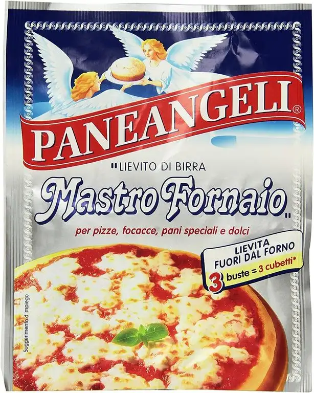 6x Paneangeli Lievito di birra Mastro fornaio Bierhefe pizza Mischung kuchen 3x7g