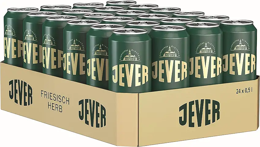 Jever Pilsener EINWEG Dose, (24 x 0,5 l)