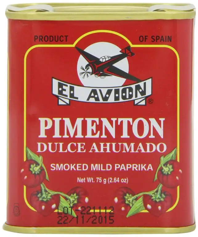 El Avion Pimenton Dulce Ahumado, 5er Pack (5 x 75 g)