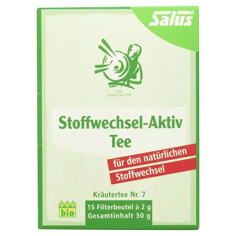 Salus Bio Stoffwechsel-Aktiv Tee, 15 Beutel, 30g