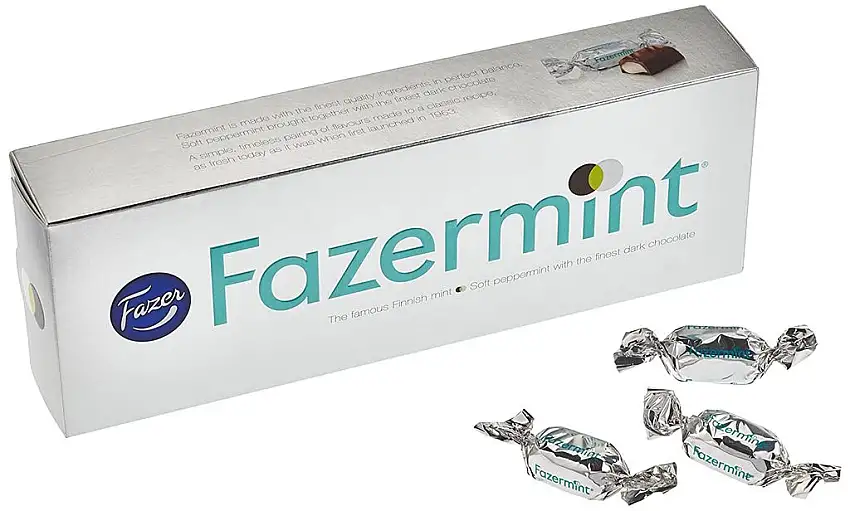 Fazer Fazermint Chocolate Creams 350 g, 2er Pack (2 x 350 g)