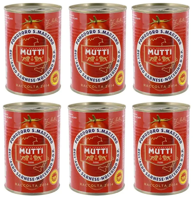 MUTTI - Pomodoro San Marzano Schältomaten - 6x260g/400g