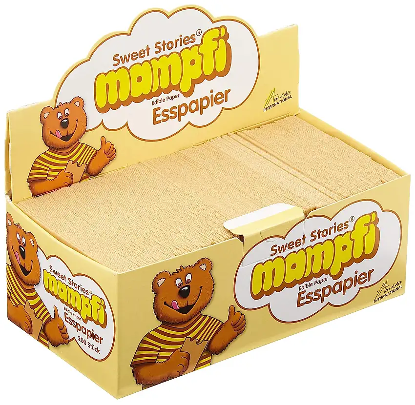 Sweet Stories Mampfi Karamell, 200 Stück im Display, 1er Pack (1 x 290 g)