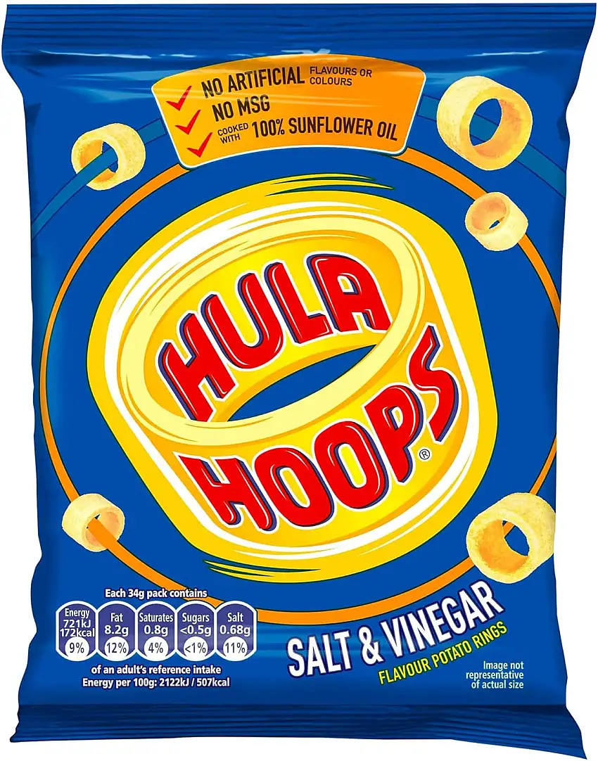 Hula Hoops KP Salz & Essig 32x34g