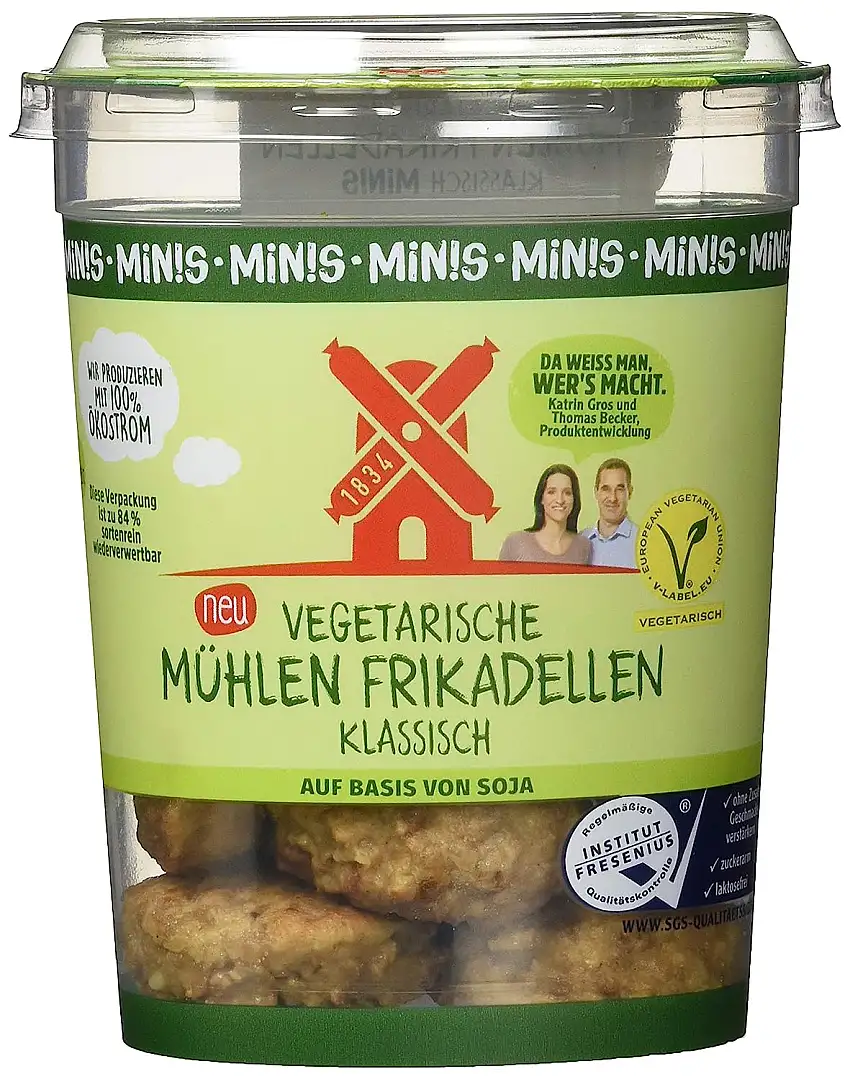Vegetarische Mühlen Frikadellen klassisch, 165g