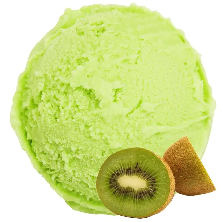 Kiwi Geschmack 333 g Gino Gelati Eispulver für Ihre Eismaschine