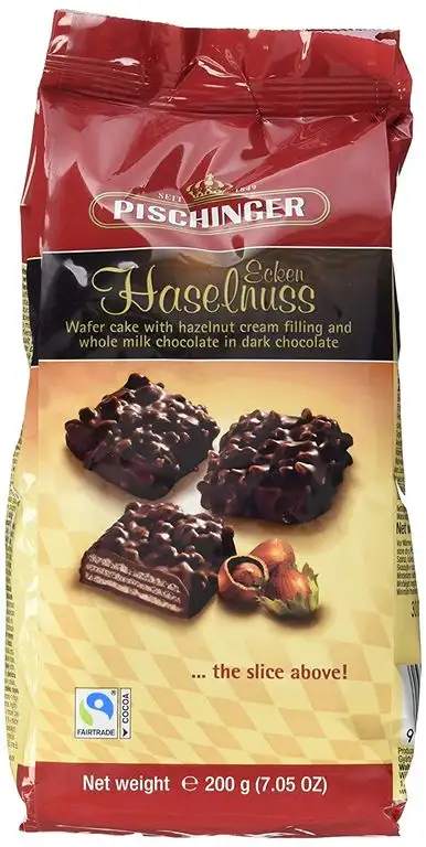 Pischinger Haselnuss Ecken Noir Minis - Beutel groß, 200 g