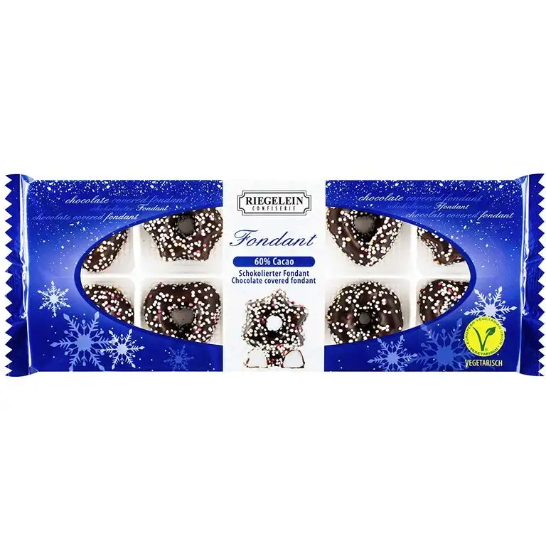 Riegelein - Schokolierter Fondant Weihnachten Weihnachtssüßwaren Weihnachtsconfiserie - 150g