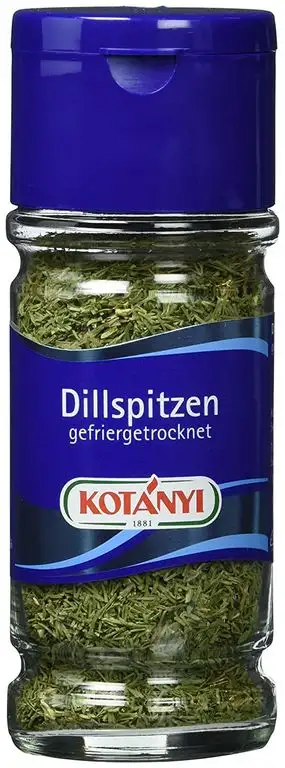 Kotanyi Dillspitzen gefriergetrocknet, 4er Pack (4 x 7 g)