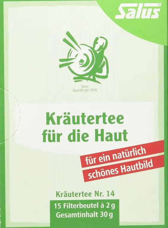 Salus Kräutertee für die Haut Nr. 14, 3er Pack (3 x 30 g)