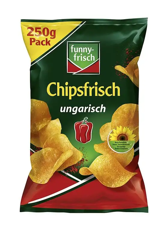 funny-frisch Chipsfrisch ungarisch, 250 g