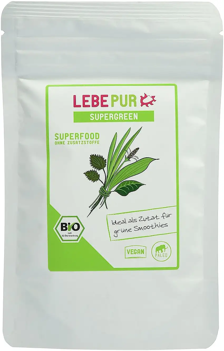 Lebepur Supergreen - Bio, 1er Pack (1 x 100 g)