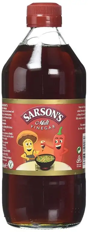 Sarsons Original Malt Vinegar 568ml - Traditioneller englischer Malz-Essig
