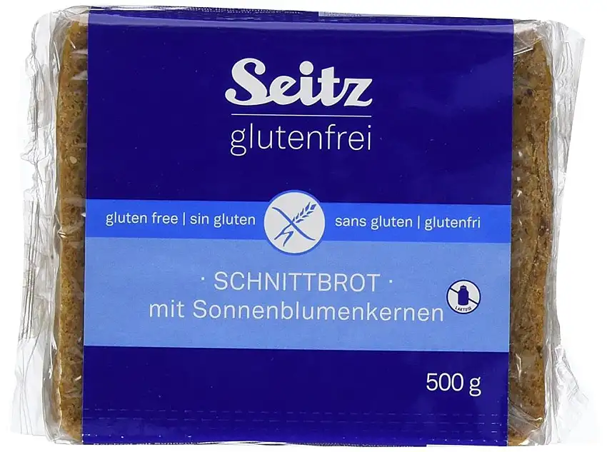 Seitz glutenfrei Schnittbrot mit Sonnenblumen, 6er Pack (6 x 500 g)