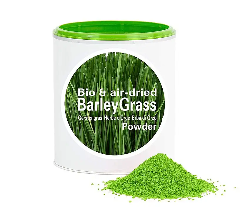 Gerstengraspulver Bio 1kg – Rohkostqualität|Bio-Gerstengras aus deutschen Anbau |bio|vegan|glutenfrei|Pur|Good Nutritions
