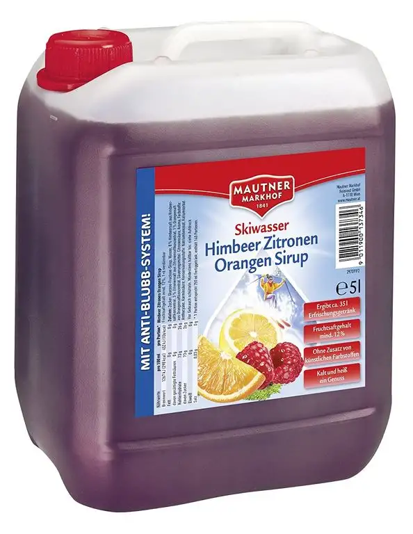 Mautner Markhof Skiwasser Sirup 5l