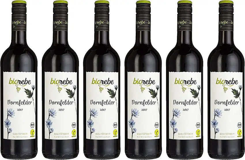 BIOrebe Dornfelder Rotwein Qualitätswein 2019/2020 (1 x 0.75 l)