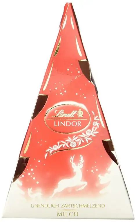 Lindt Lindor Tanne klein, 2er Pack (2 x 112 g)
