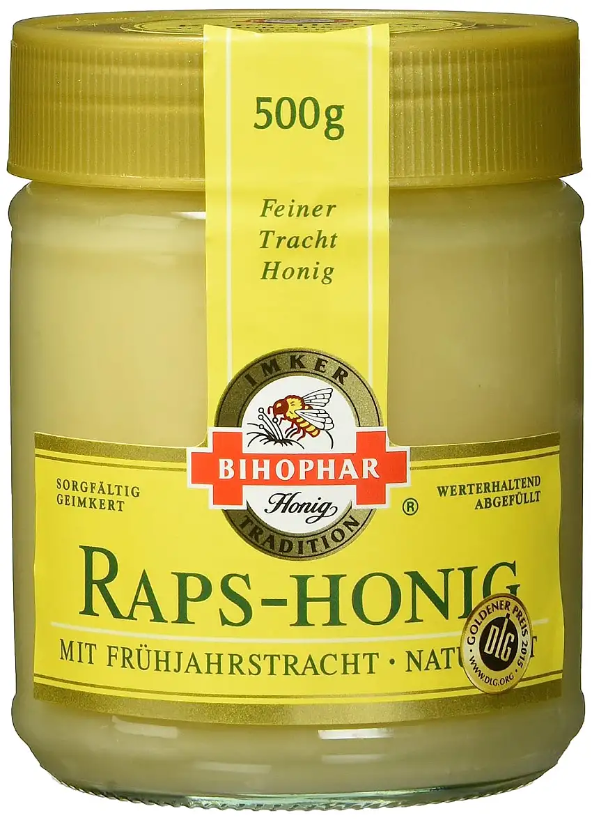Bihophar Raps-Honig, 5er Pack (5 x 500 g)