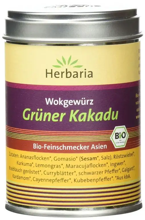 Herbaria Grüner Kakadu, 1er Pack (1 x 85 g Dose) - Bio