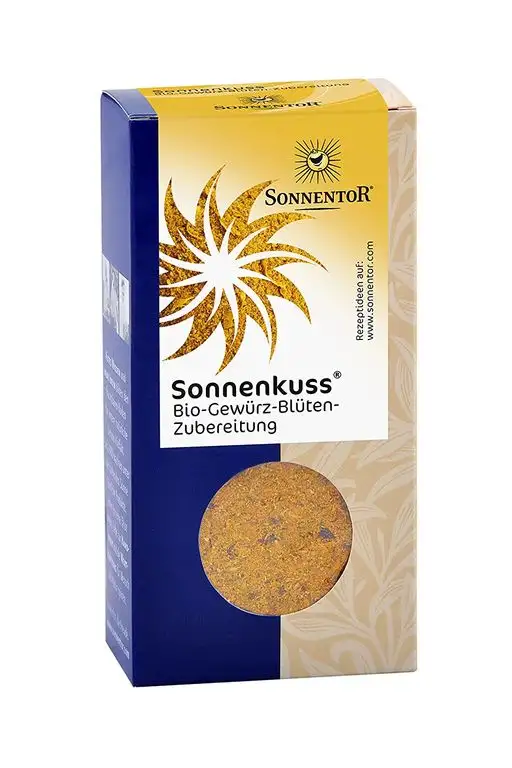Sonnentor Sonnenkuss Gewürz-Blüten-Mischung, 1er Pack (1 x 40 g) - Bio