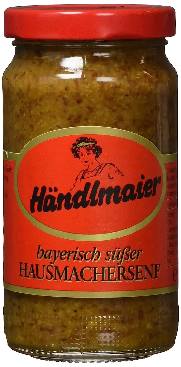 Händlmaier's Hausmachersenf süß Glas, 12er Pack (12 x 200 ml)