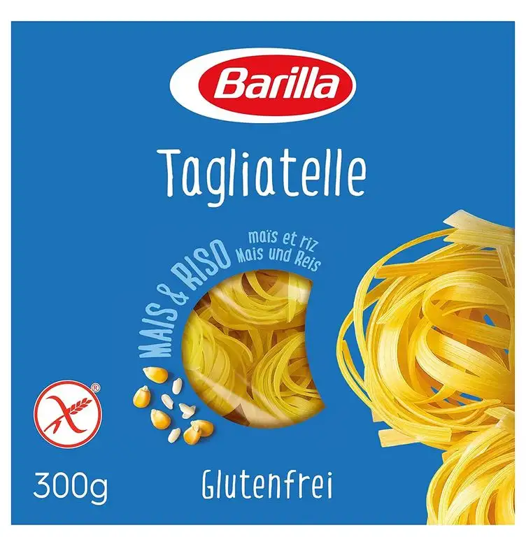 Barilla Pasta Tagliatelle Glutenfrei aus Reis und Mais, 300g