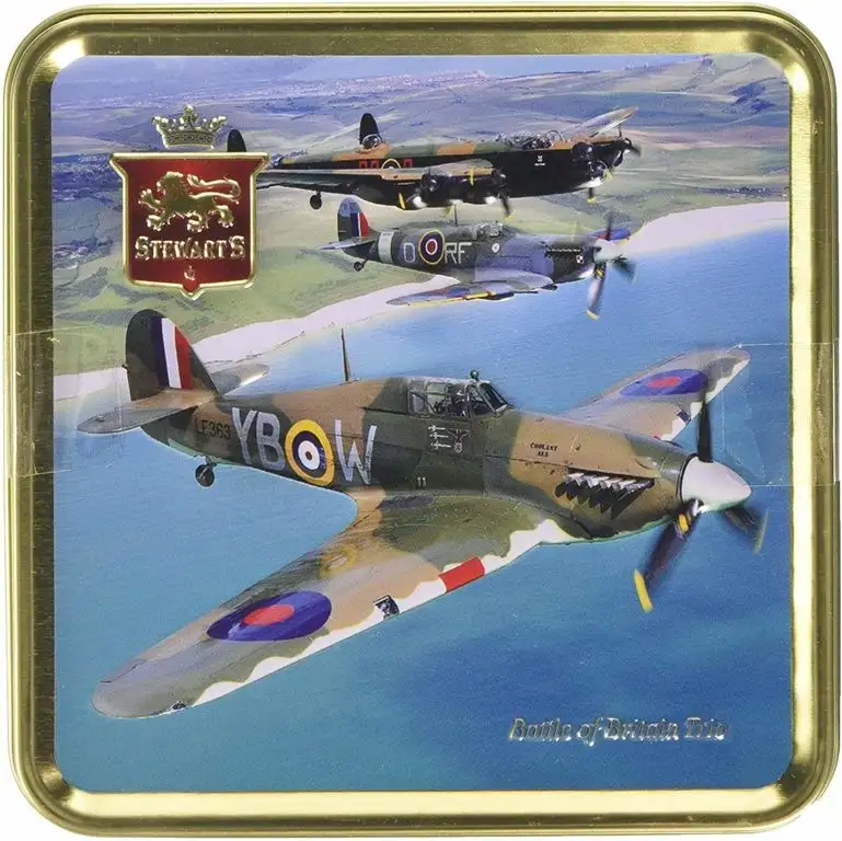 Battle of Britain Tin Filled with Luxury Shortbread 125g