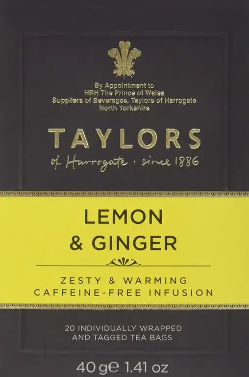 Taylor´s of Harrogate Zitronen & Ingwer Tee, 2er Pack (2 x 40 g)