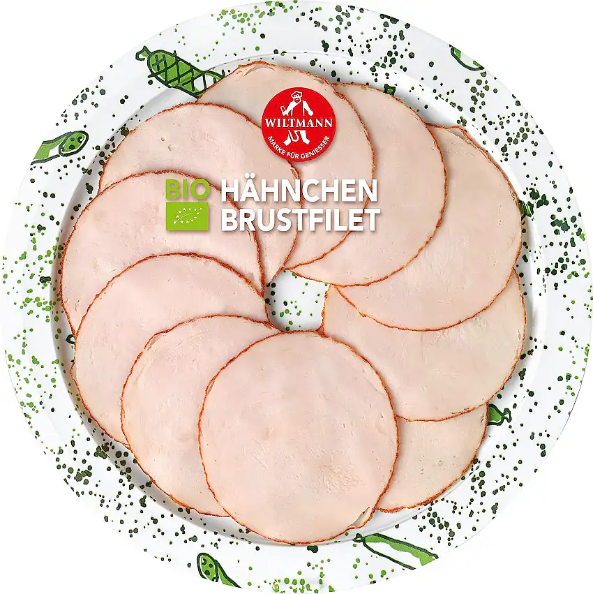 Wiltmann Bio Hähnchenbrustfilet gebacken, 50 g (1er Pack)