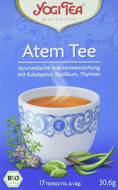 Yogi Tea Atem Tee Bio, 3er Pack (3 x 30,6 g)