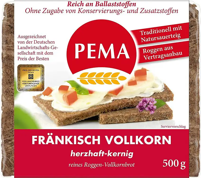 PEMA Fränkisch Vollkorn, 1er Pack (1 x 3000 g)