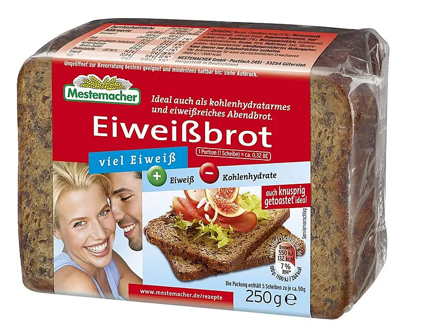 Mestemacher Eiweißbrot 3x 250g