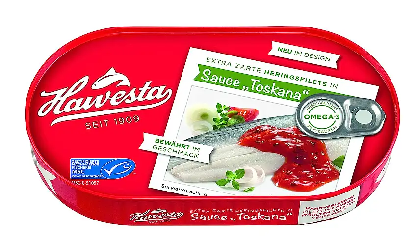 Hawesta Heringsfilet Toskana, 200 g