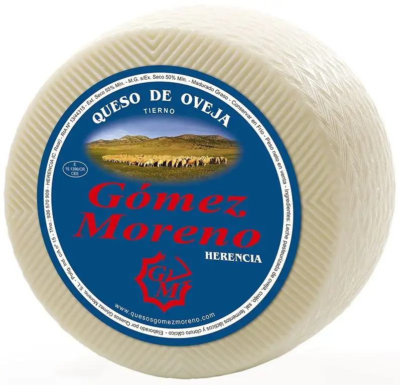 Weichkäse Schafsmilch Halbgroß Gómez Moreno 2.3 Kilogramm