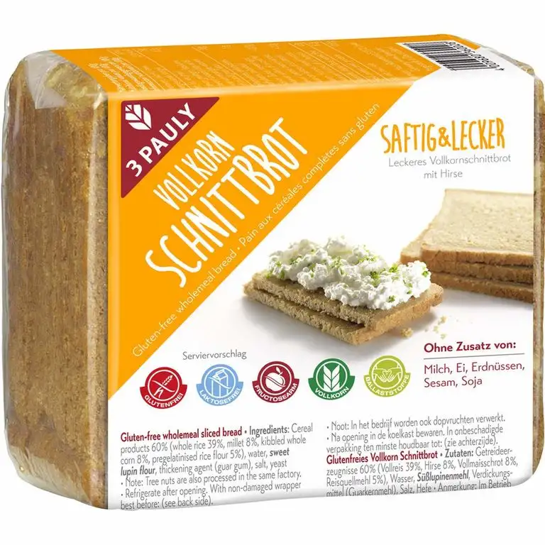 Vollkorn Schnittbrot (0.5 Kg)