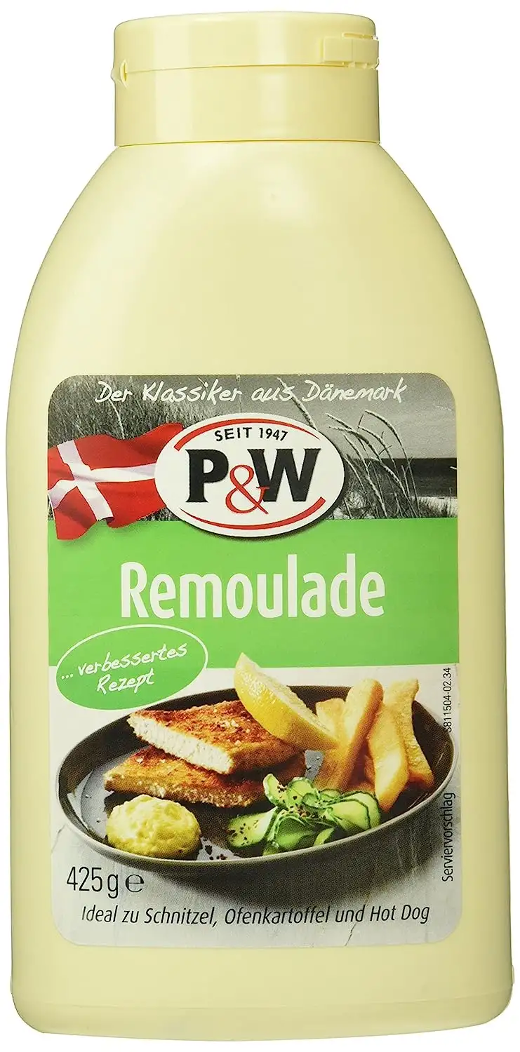 P&W Dänische Remouladen-Sauce, 7er Pack (7 x 425 ml)