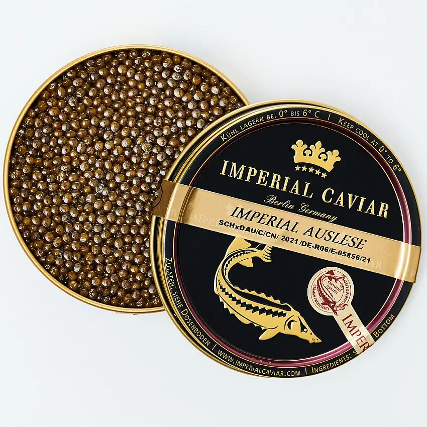 Imperial Caviar Auslese in der 10g Dose