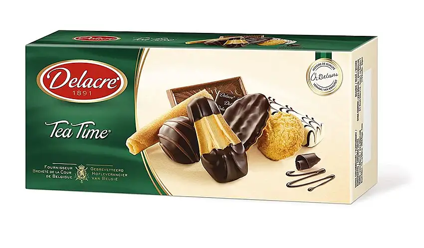 Delacre Tea Time 200 g Packung, 4er Pack (4 x 200 g)