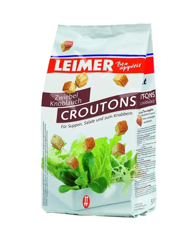 Leimer Croutons Zwiebel/Knoblauch, 500 gramm