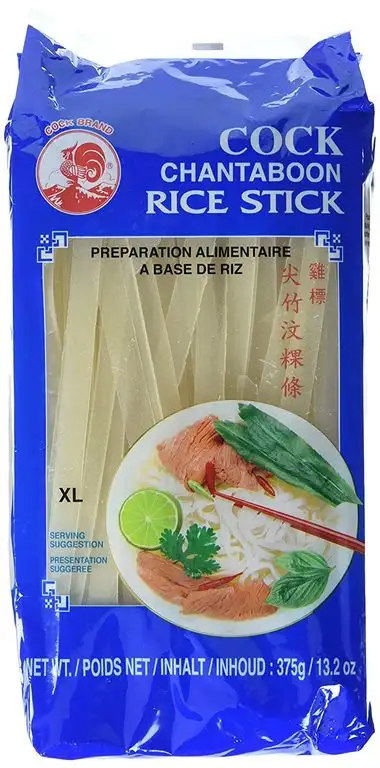 Cock Reisnudeln, 10 mm, 1. Qualität, 5er Pack (5 x 375 g Packung)