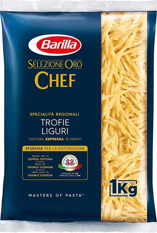 Barilla Pasta Selezione Oro Chef Trofie Liguri, 3er Pack (3 x 1 kg)