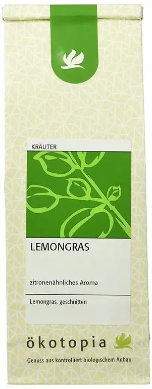 Ökotopia Kräuter Zitronengras Lemongras, 5er Pack (5 x 50 g)