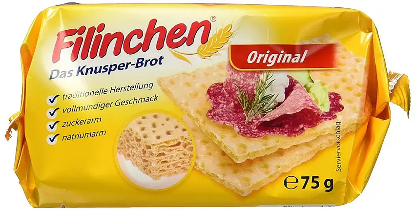 Filinchen Original Knusperbrot, 20er Pack (20 x 75 g Packung)